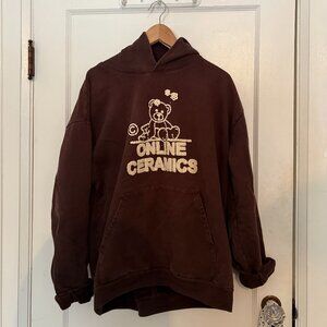 Online Ceramics Teddy Bear Hoodie